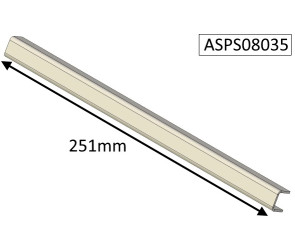ASPS08035 Parkray Baffle Edge Support  |  Aspect 8 (Eco) 
